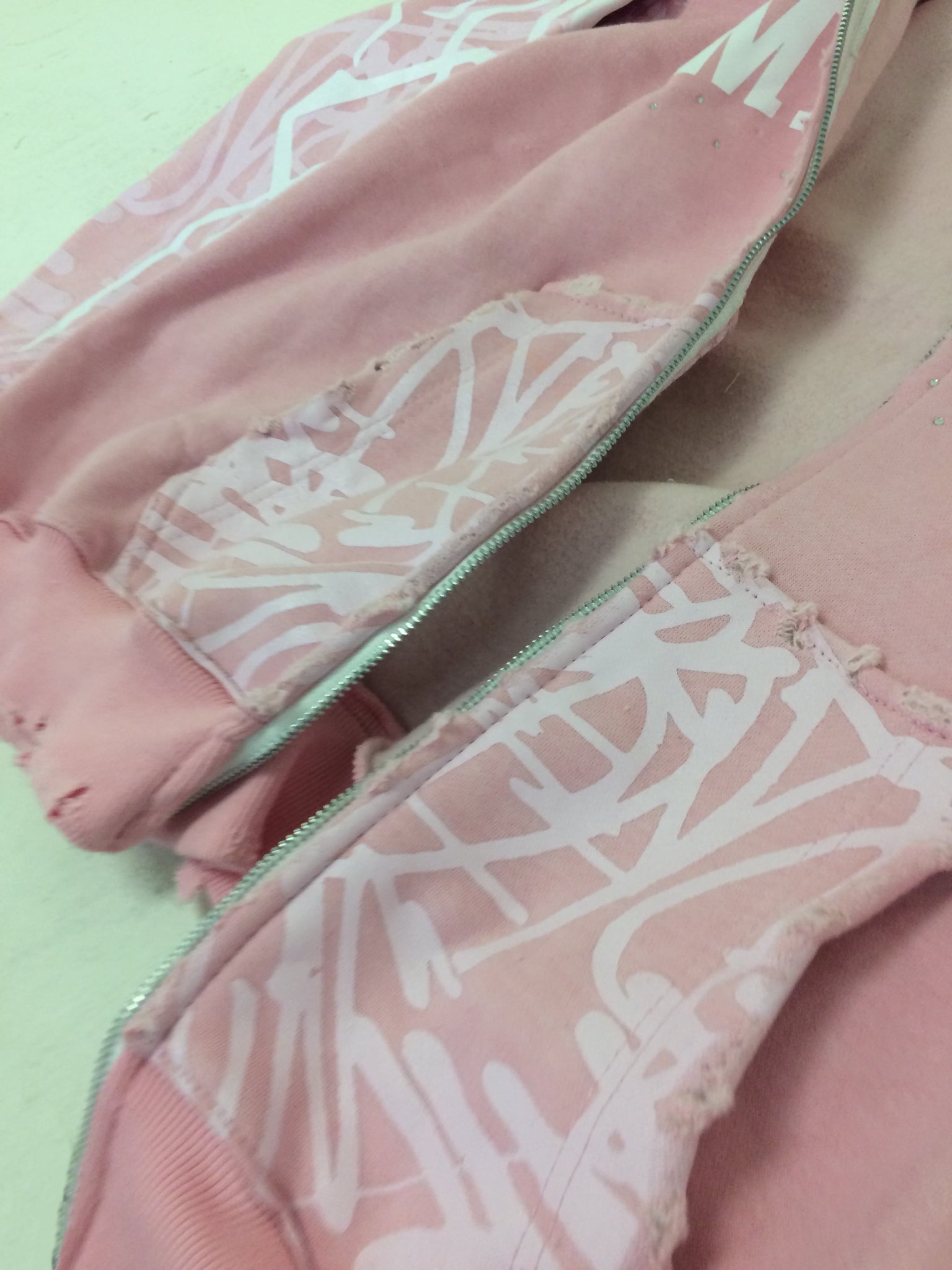 Pink Graffiti Hoodie