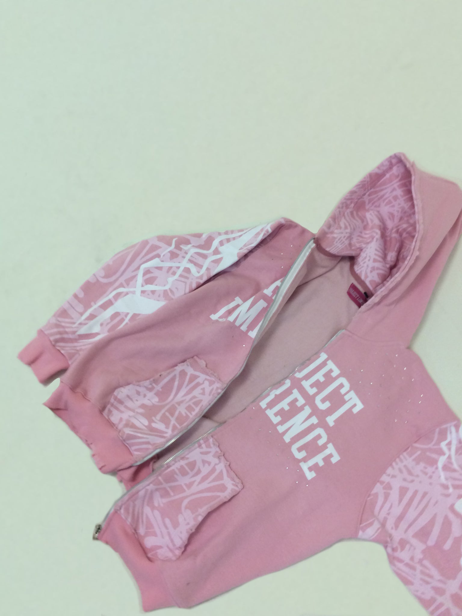 Pink Graffiti Hoodie